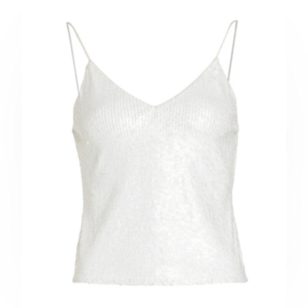 NWT Alice + Olivia Sequin Top